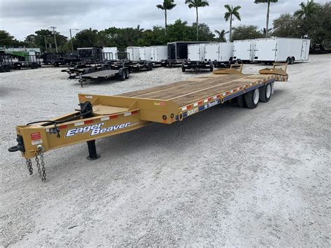 Eager beaver trailers - 2023 Eager Beaver Trailers 20XPT Easy Loader Series 20 Ton Tag - 20 Ton Air Brake Hydraulic Ramps Specifications: Capacity: 40,000 lbs. Trailer Weight: 8,380 lbs. Deck Width: 8 ft. 6 in. Leng... See More Details. Get …